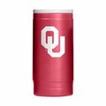 Logo Brands Oklahoma Flipside Powder Coat Slim Can Coolie 192-S12PC-34